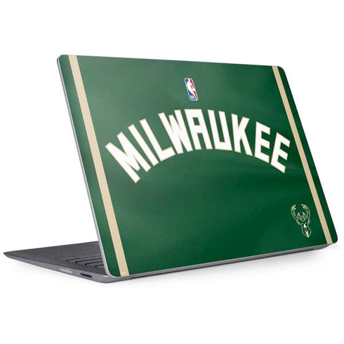 NBA Milwaukee Bucks Jersey Surface Laptop 2 Skin